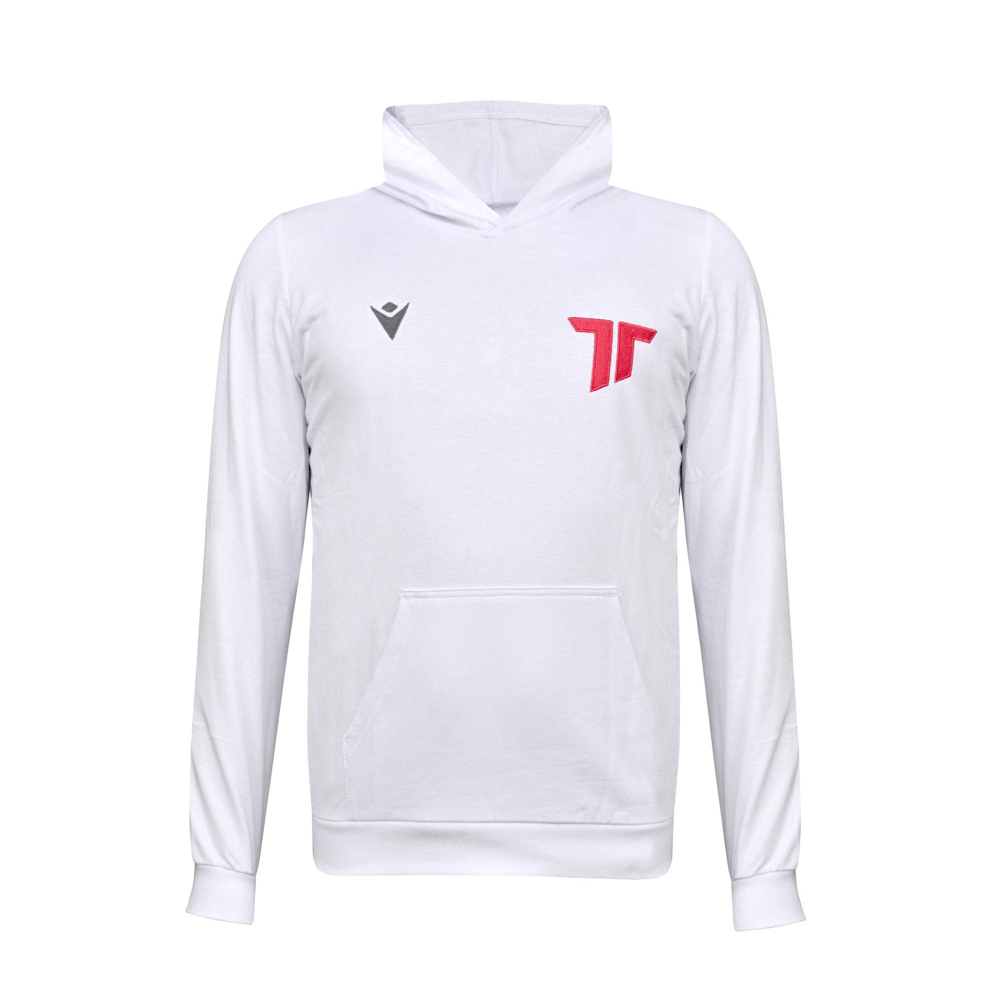 Mikina biela s kapucňou