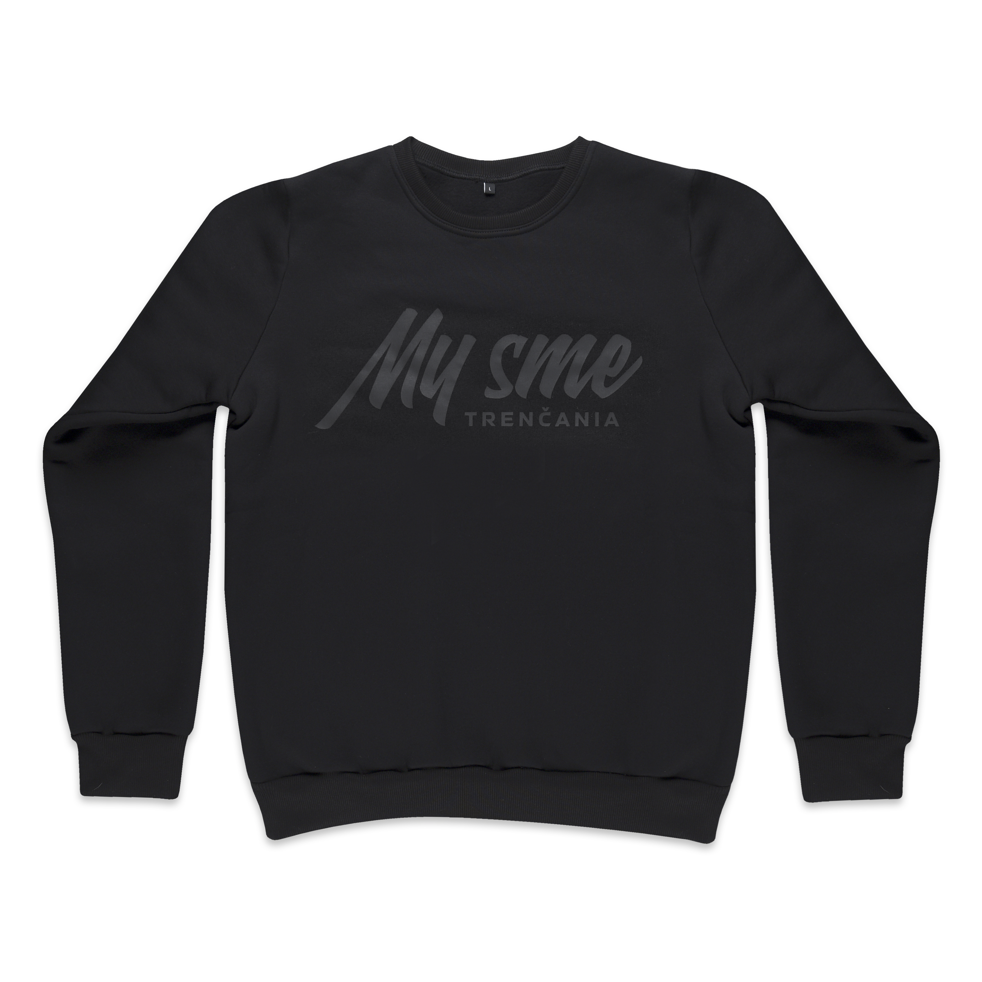 Čierna mikina My sme Trenčania